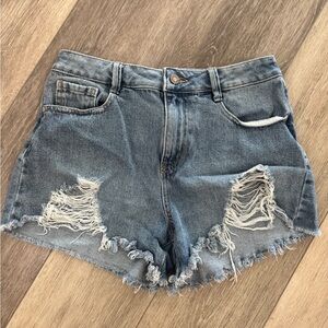 Sincerely Jules Classic Blue Denim Jean Shorts